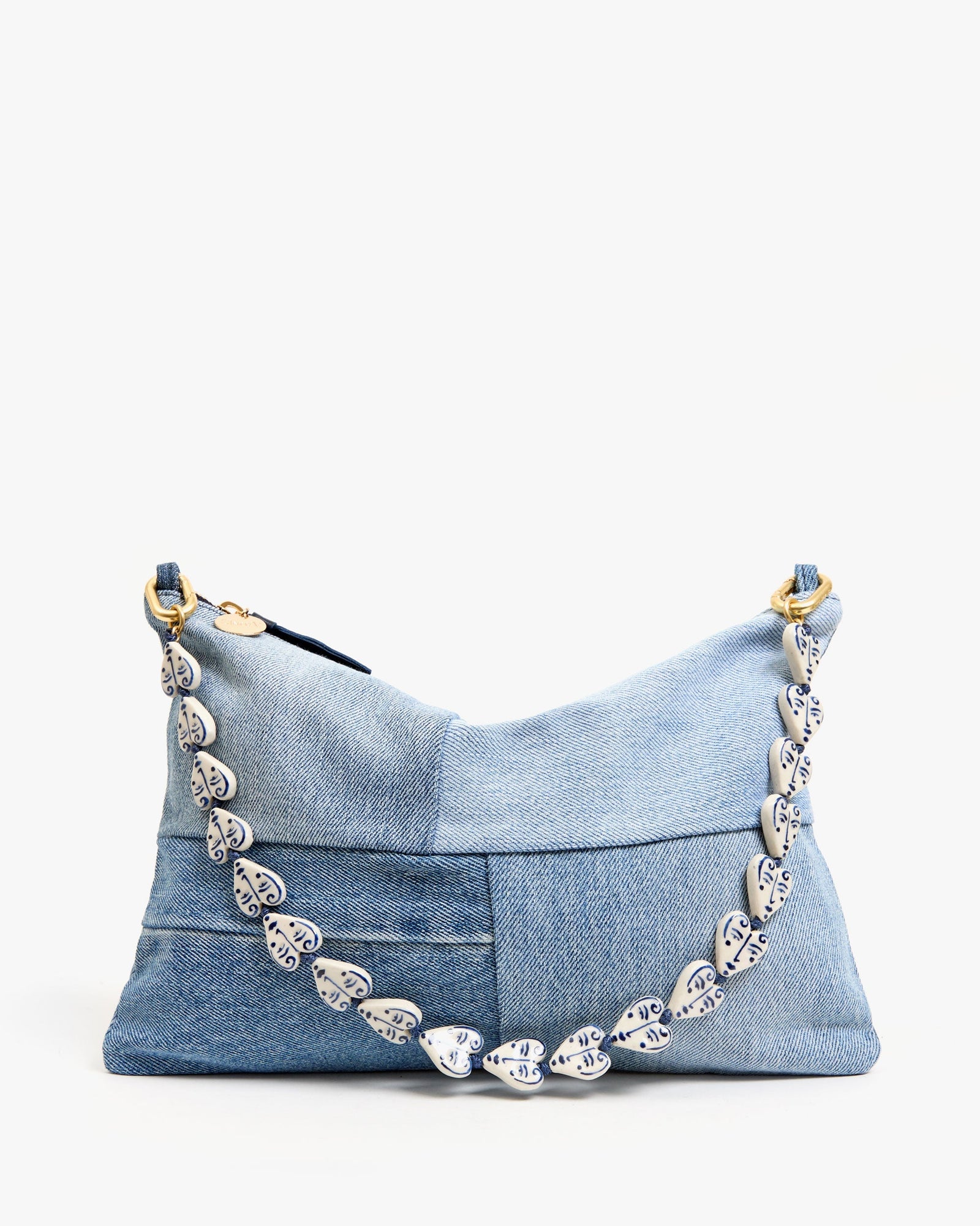 Flat Clutch w Tabs w Shortie Strap