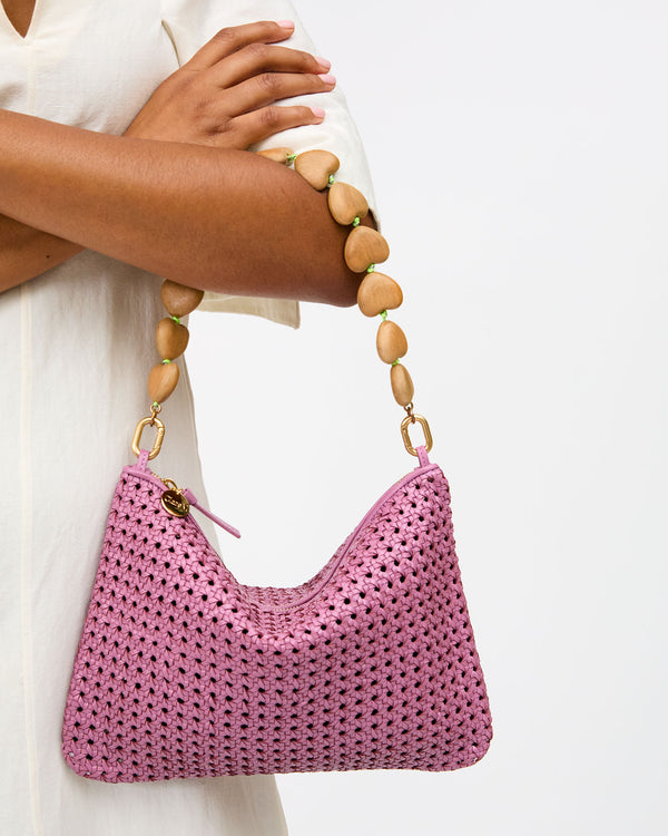 Heart Collar on Flat Clutch