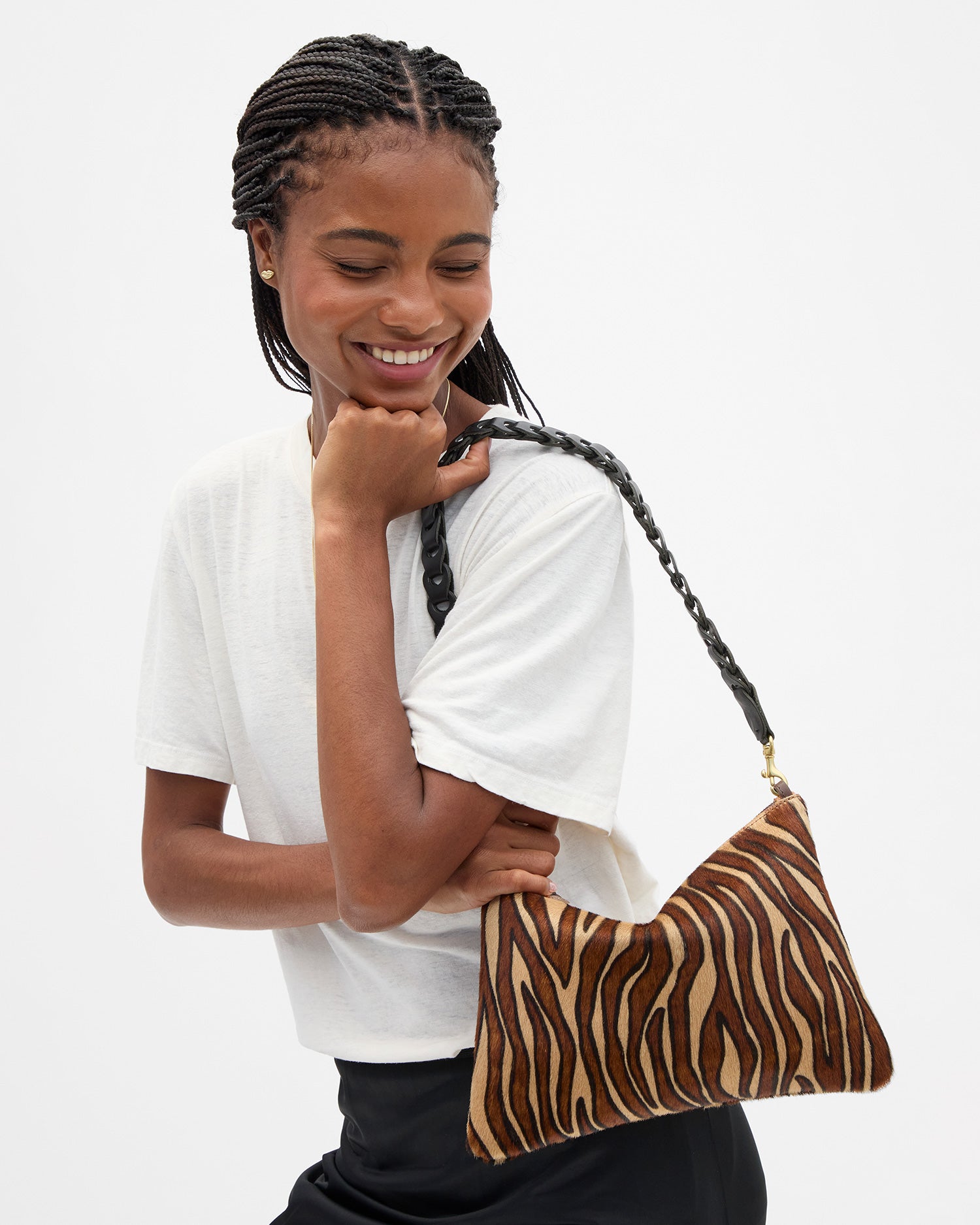 Flat Clutch w/ Tabs – Clare V.