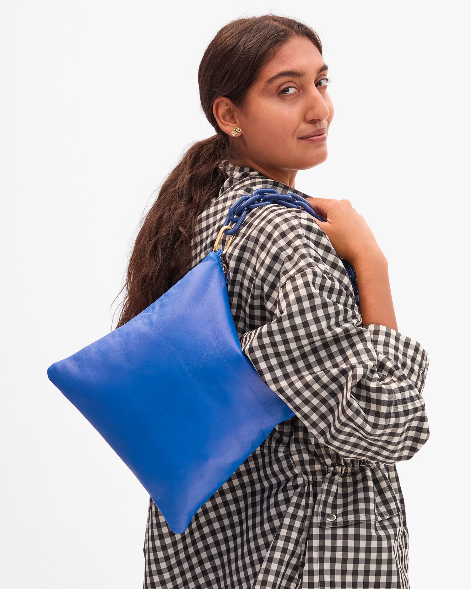 Foldover Clutch with Shortie Strap