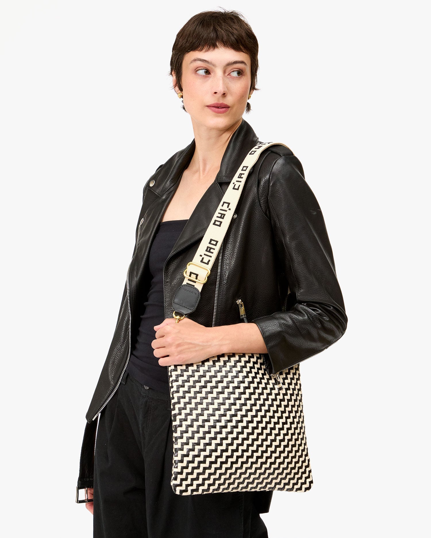 Foldover Clutch w/ Tabs – Clare V.