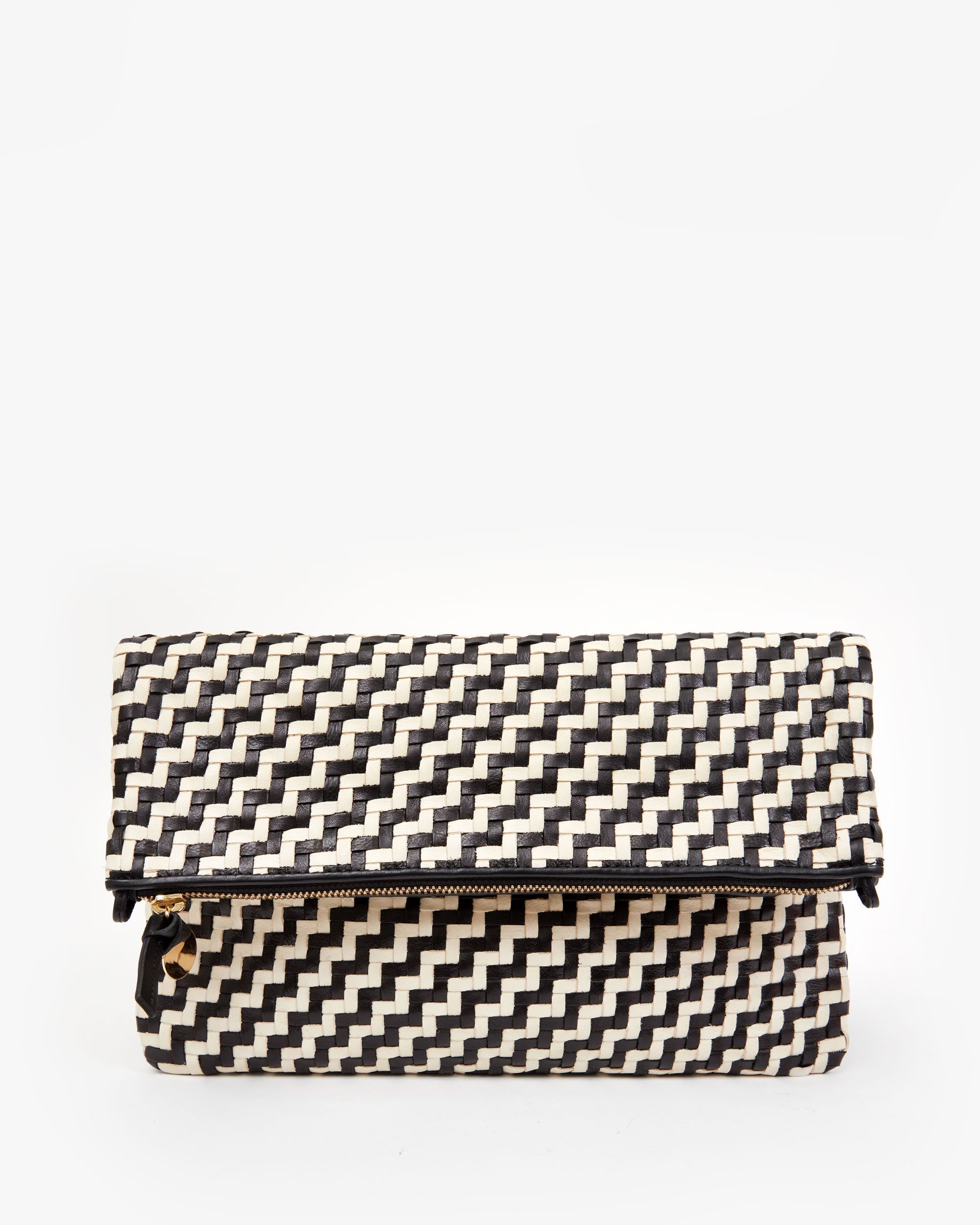Foldover Clutch w/ Tabs – Clare V.