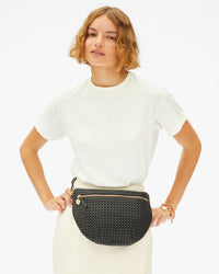 Grande Fanny on model as a belt bag