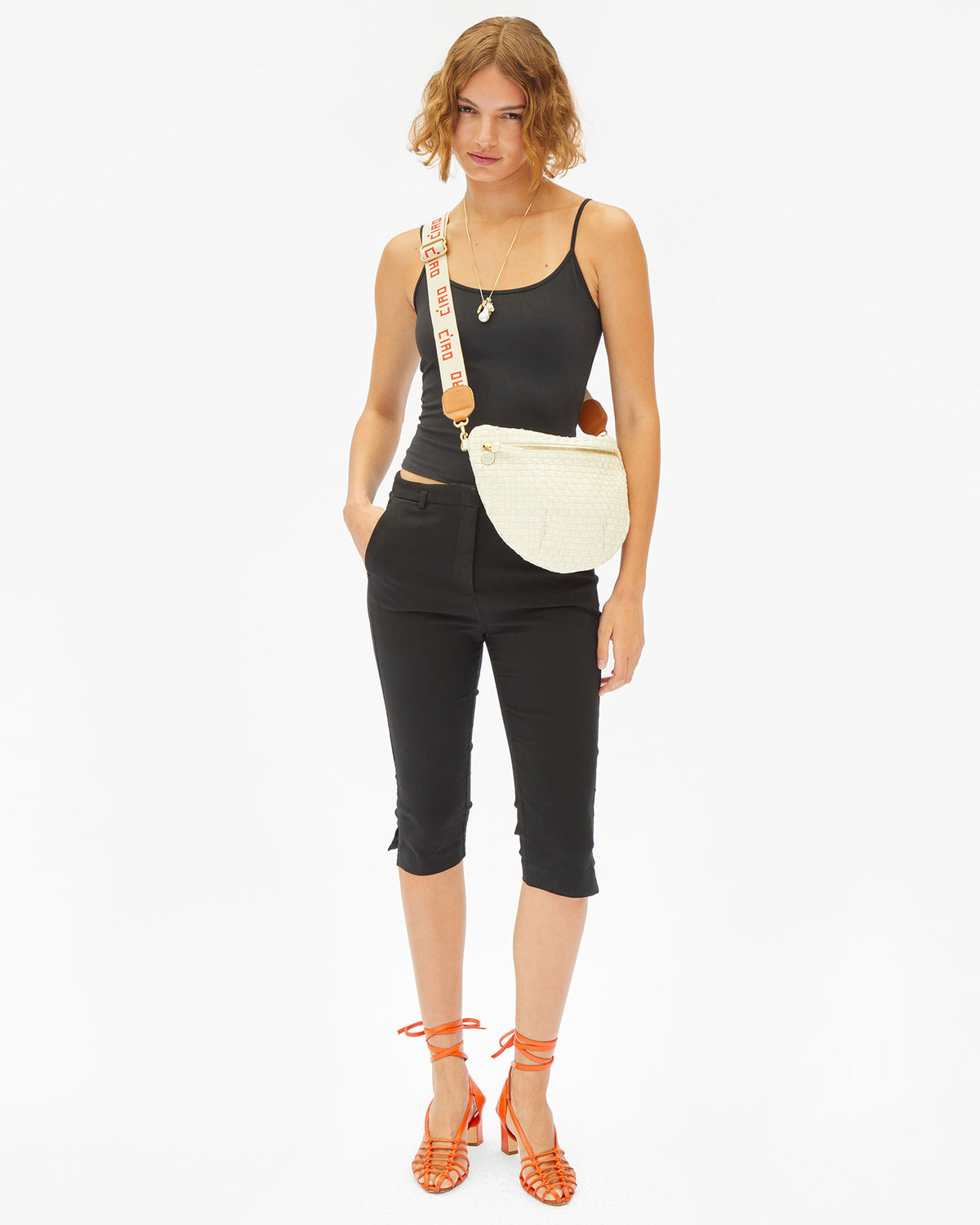 Full View of Adjustable Crossbody Strap on Grande Fanny