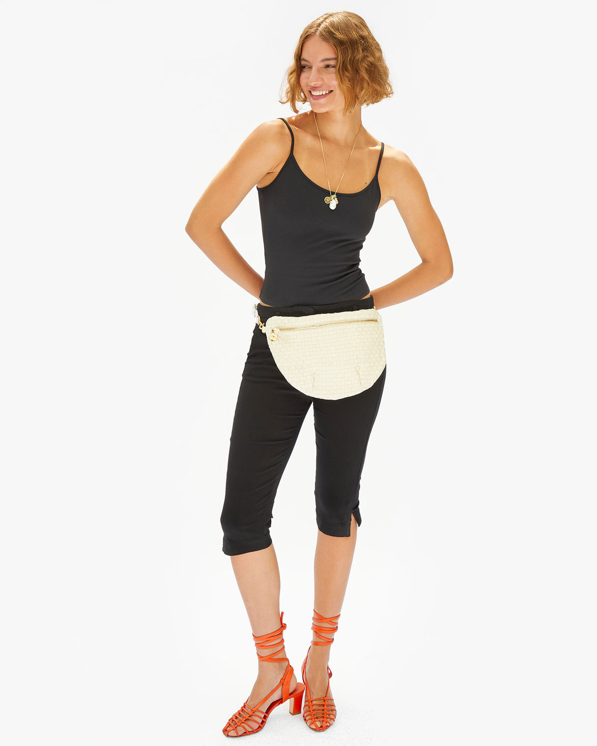 Grande Fanny on model as a belt bag