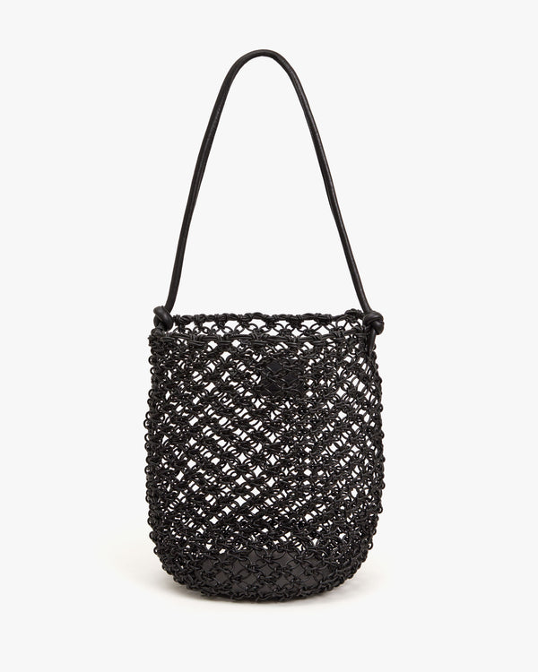 Clare V. Straw Tote - Black Totes, Handbags - W2420838