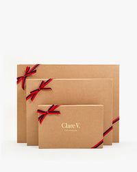 Clare V. Gift Boxes.