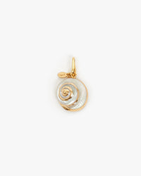 Gold Dipped Shell Charm