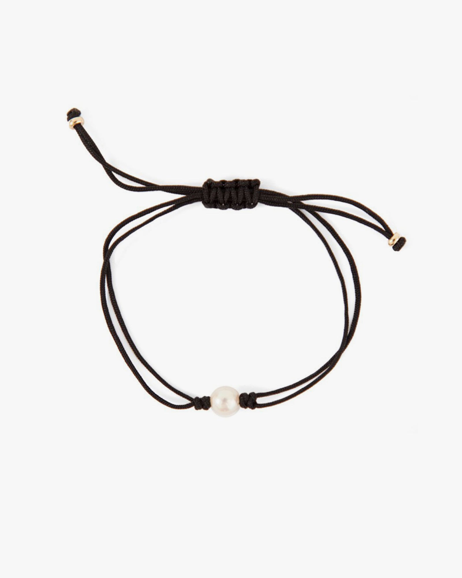 Grace Lee Pearl Silk Cord Anklet