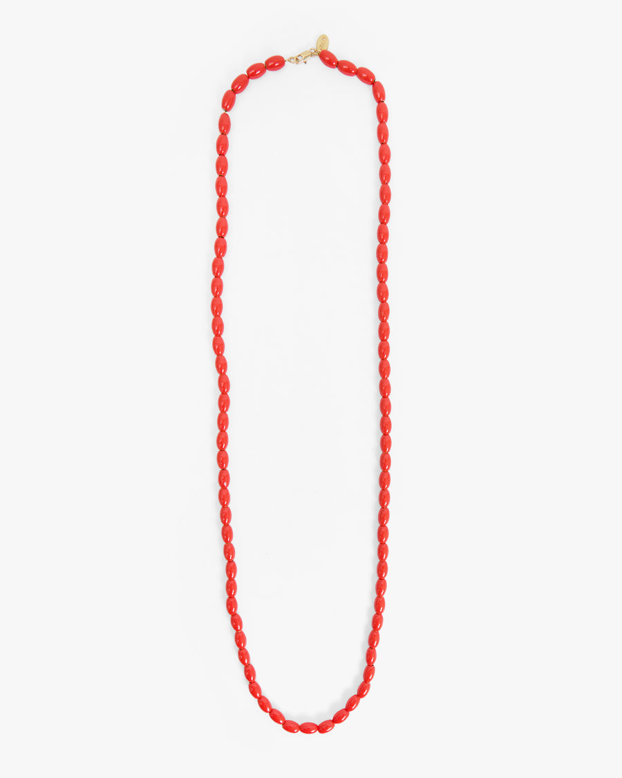 Persimmon Grande Enamel Barrel Chain. 