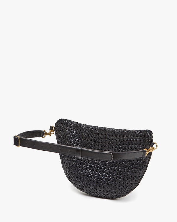 Grande Fanny Black Rattan Back