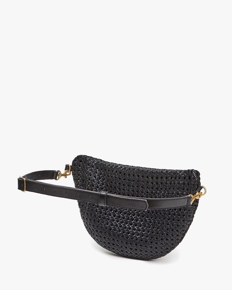 back image of the black rattan grande fanny