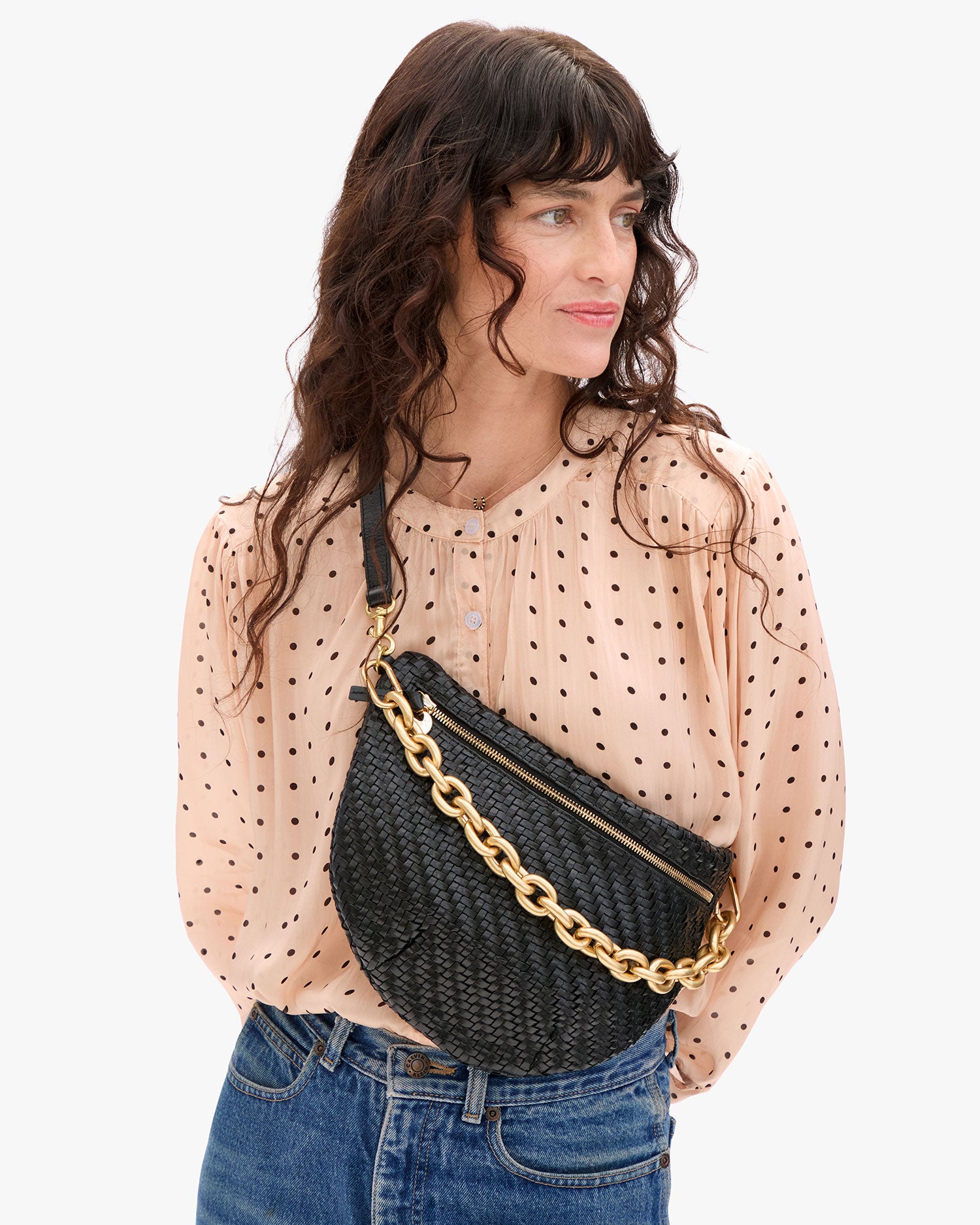Grande Fanny as a crossbody bag