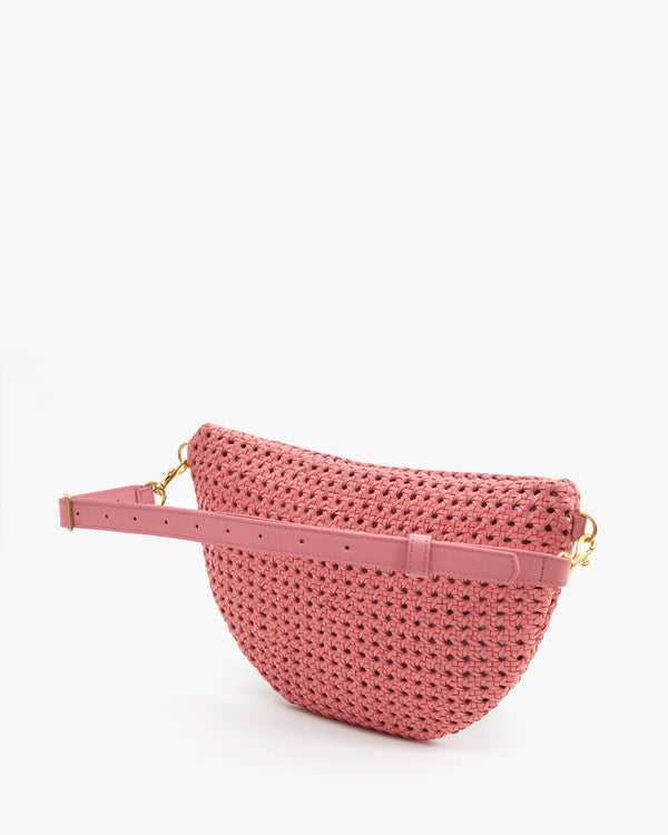 Back of the unlined Petal Rattan Grande Fanny.