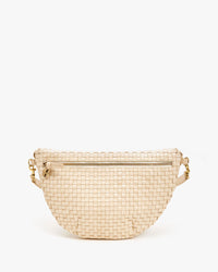 Cream Woven Chcecker Grande Fanny