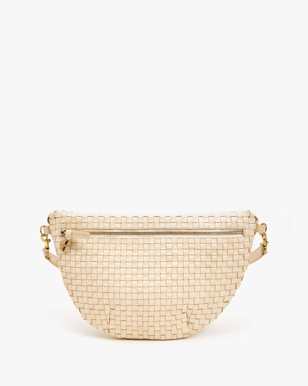 Cream Woven Chcecker Grande Fanny