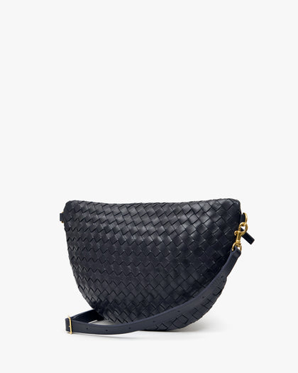 Back of the Twilight Diagonal Woven Grande Fanny.