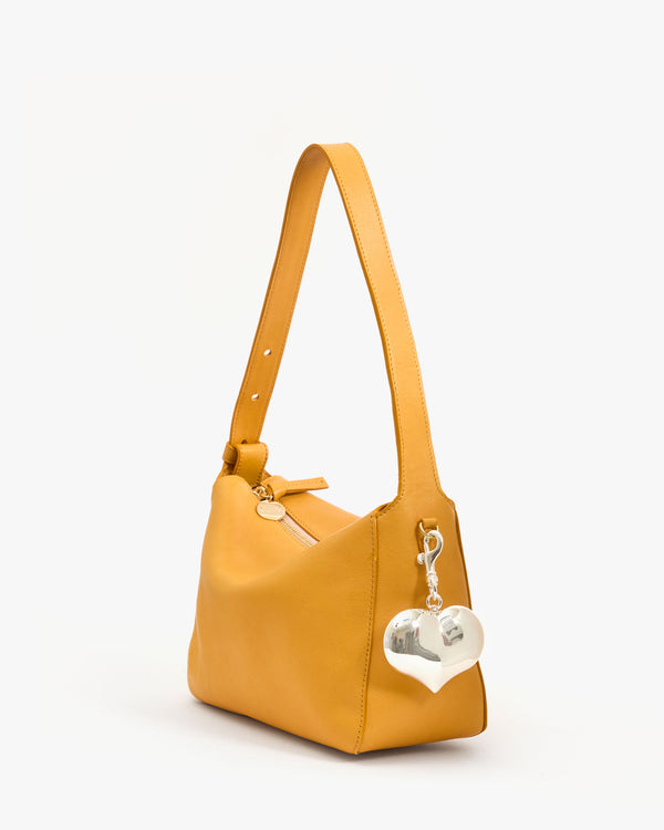 Grande Mylar Heart Fob on Fleurine