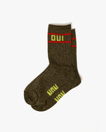 Metallic Crew Socks