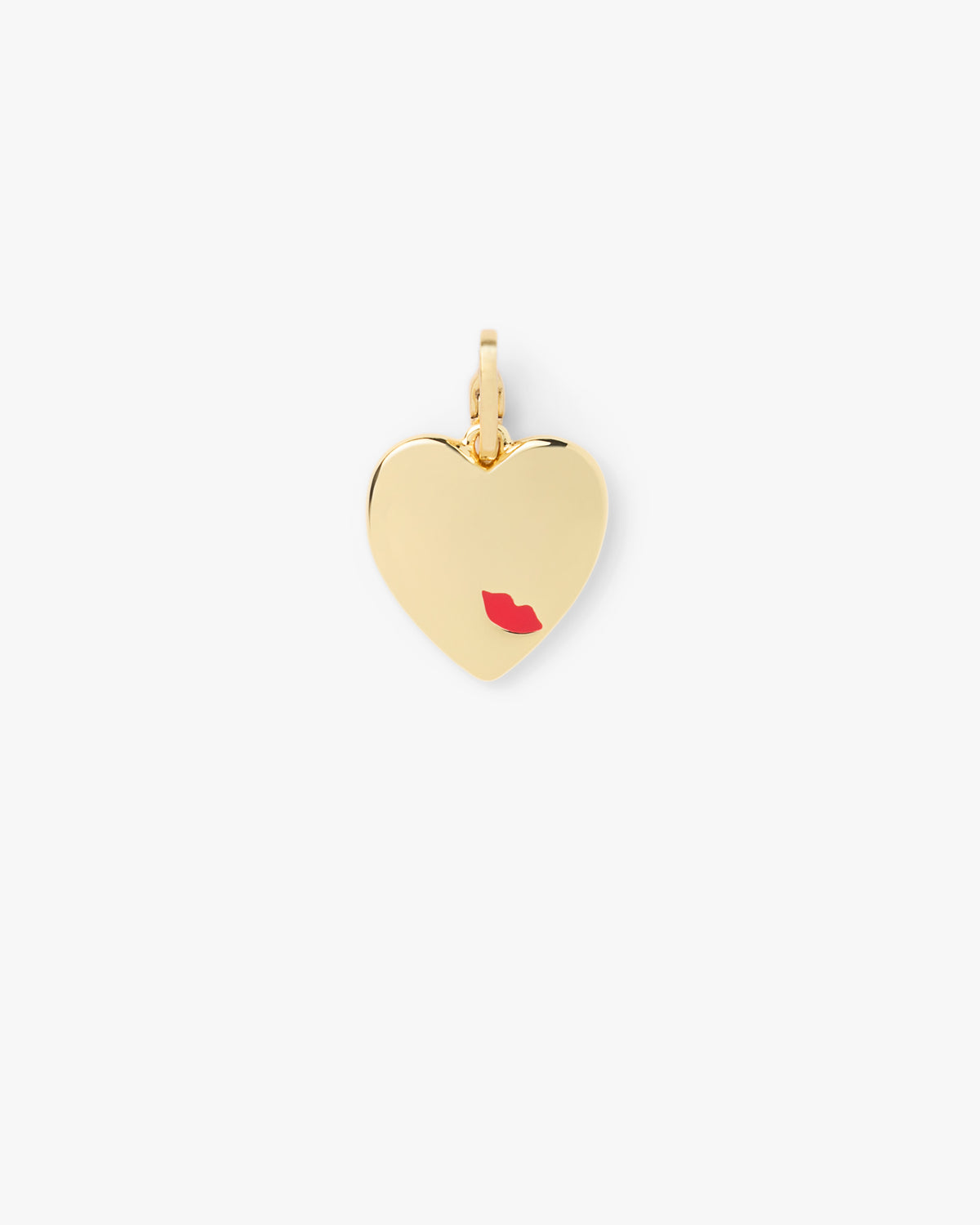 Heart Charm back view