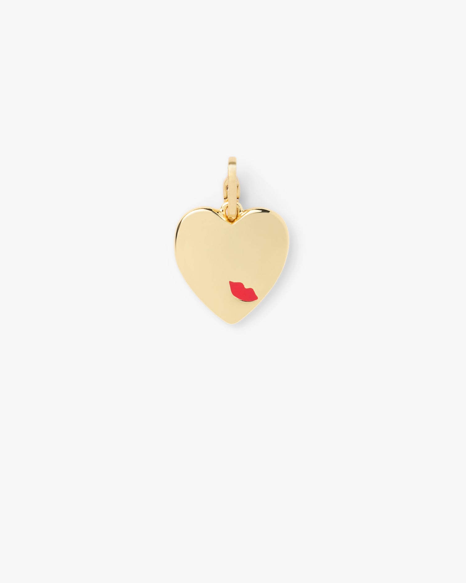 Heart Charm back view