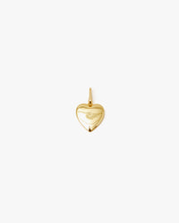 14k Gold Vermeil Heart Charm