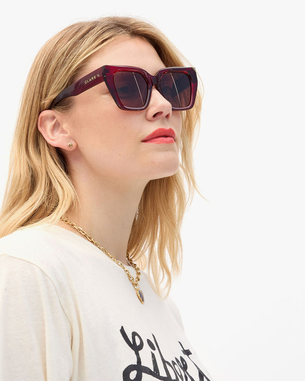 Heather Sunglasses on Elle