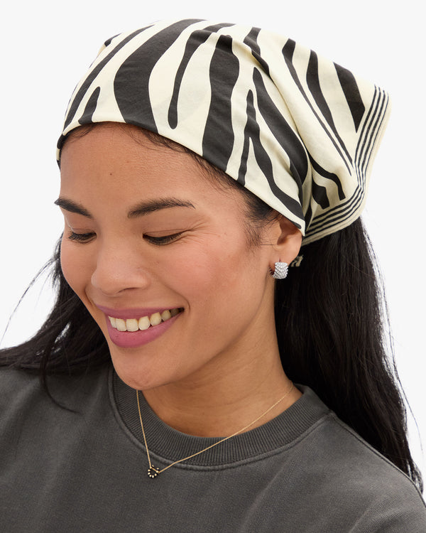 Herringbone Huggies on Sandra