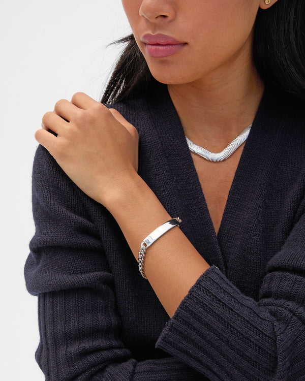 ID Bracelet on Sandra