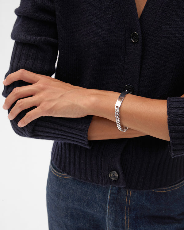 ID Bracelet on wrist