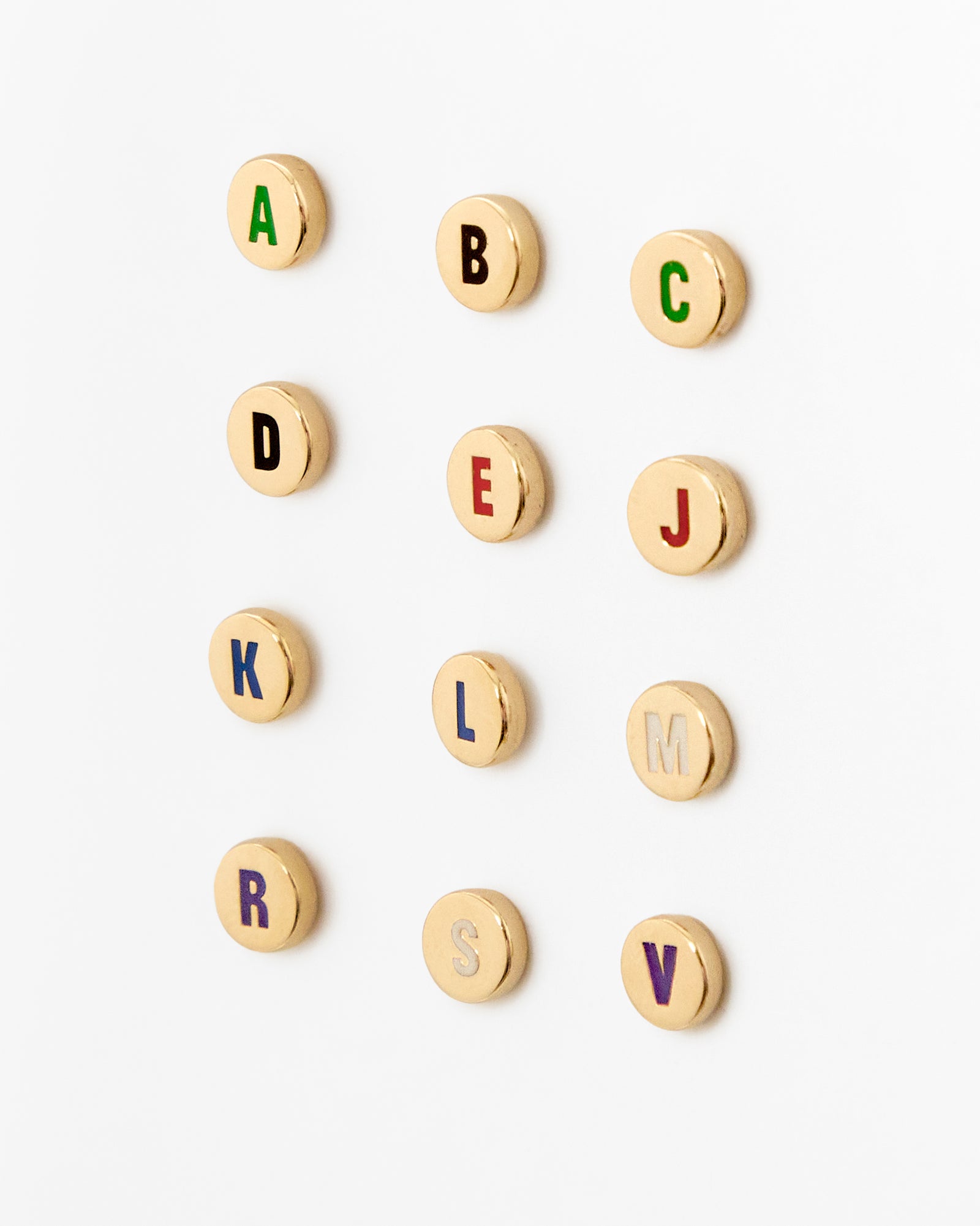 Initial Stud Earring variety