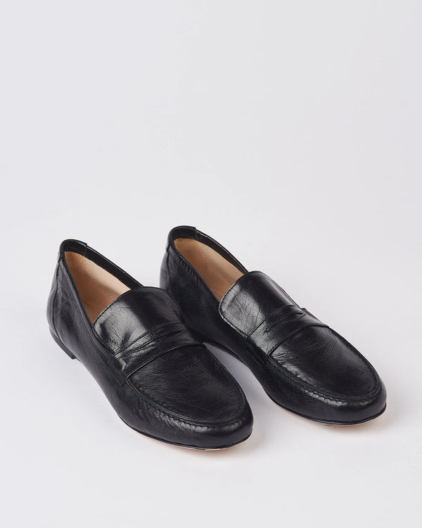 Jamie Haller Penny Loafer Black side