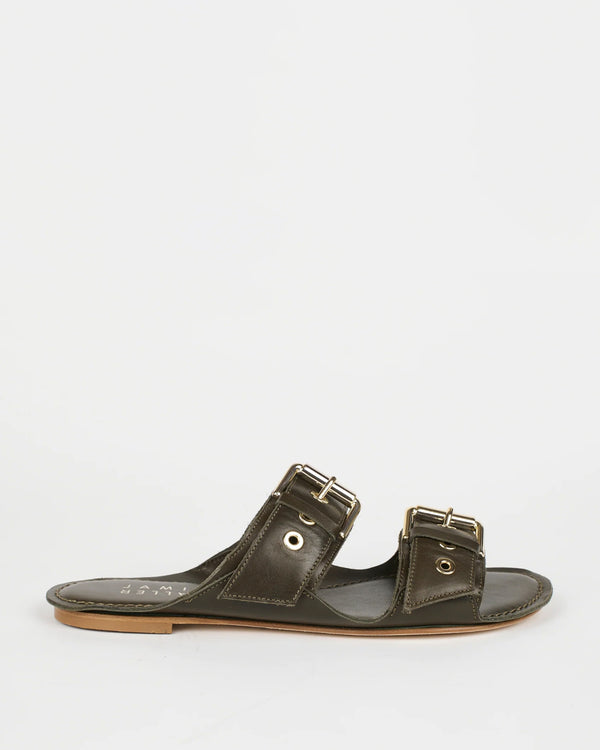 Double Buckle Slide side view