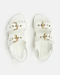 White Jamie Haller Sandals