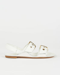 White Jamie Haller Sandals side