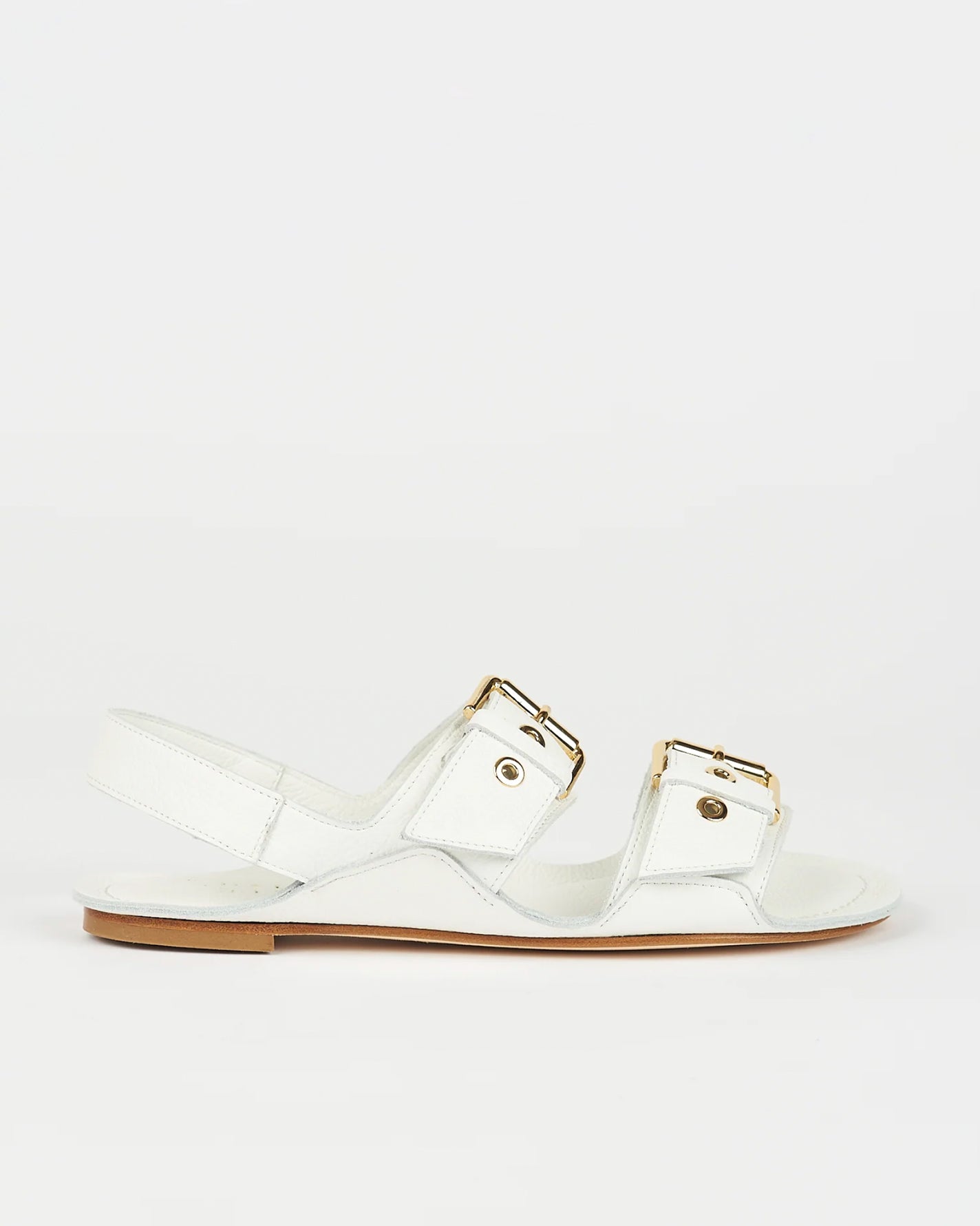 White Jamie Haller Sandals side