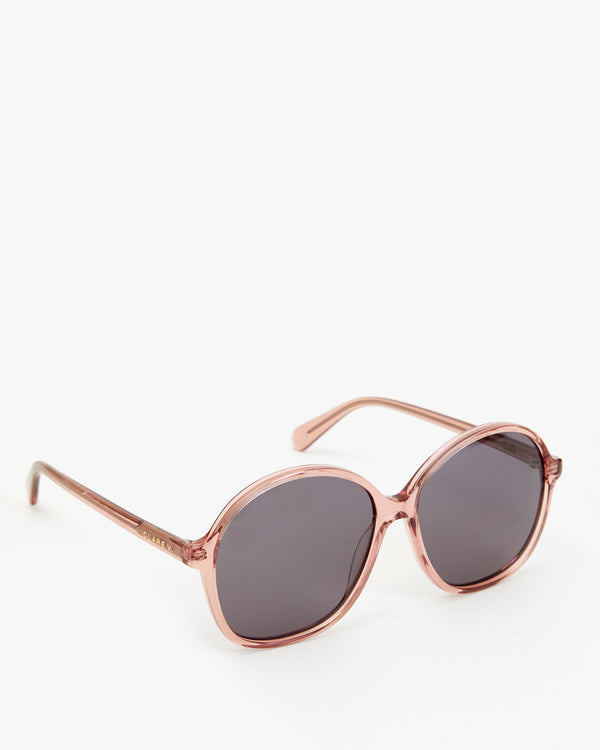 side angled view of the Jane Sunglasses in Mauve
