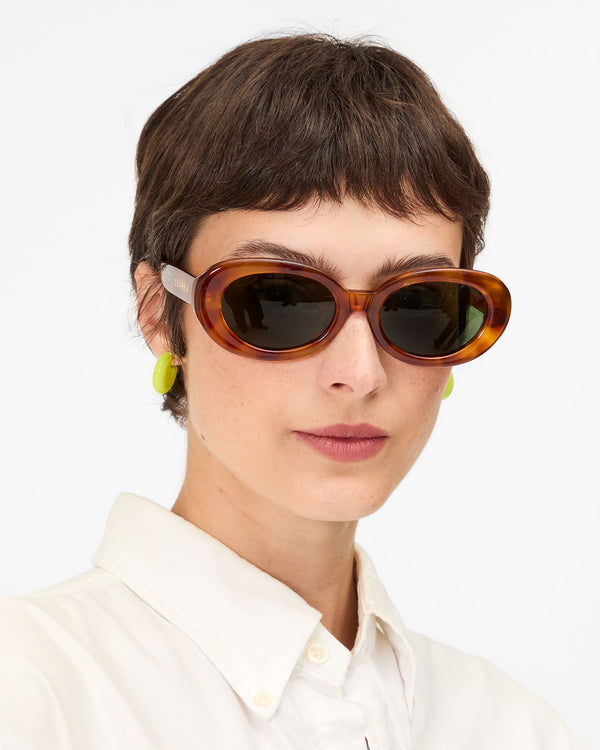 Julia Sunglasses on model