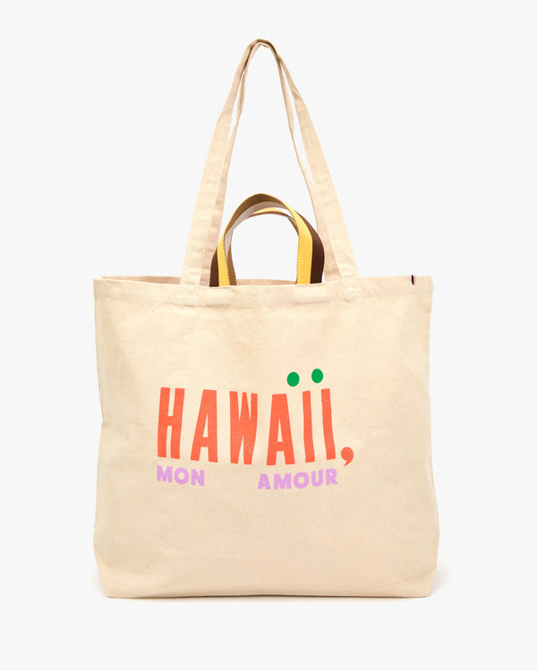 Hawaii, Mon Amour Jumbo Tote.