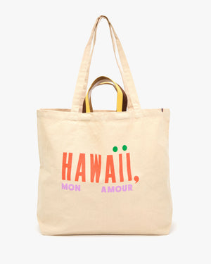 Hawaii, Mon Amour Jumbo Tote.