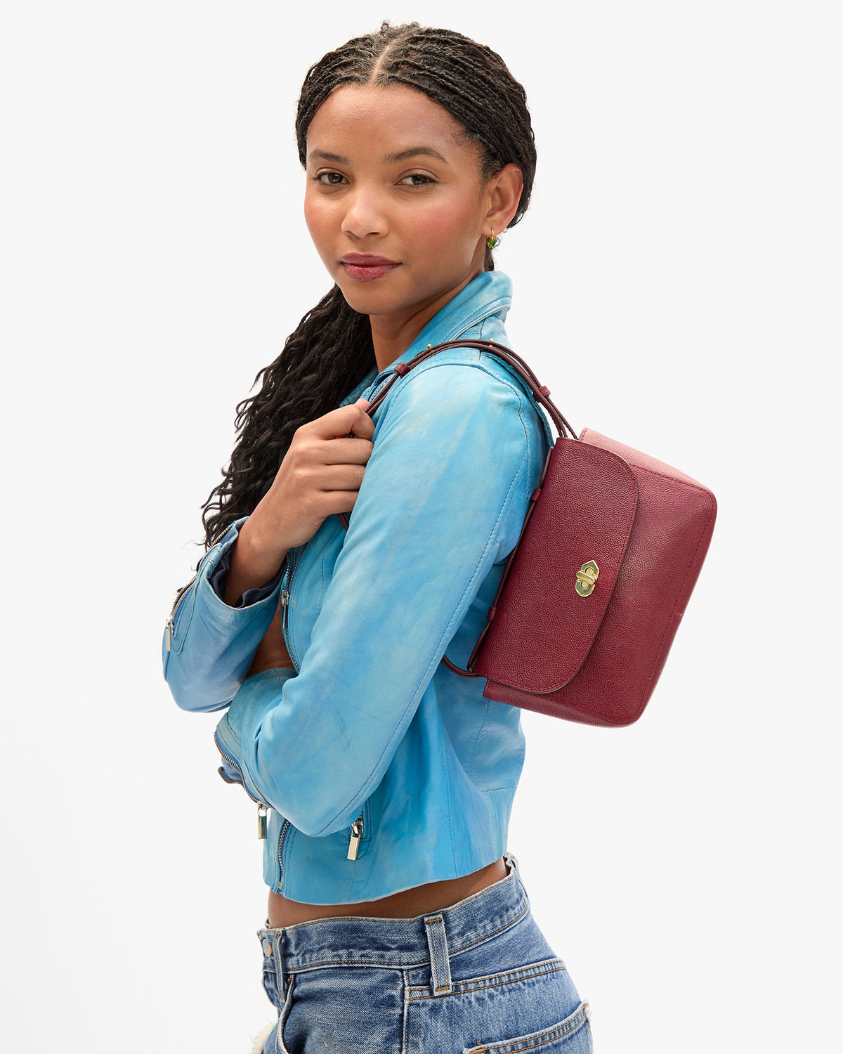 Kathryn as a shoulder bag