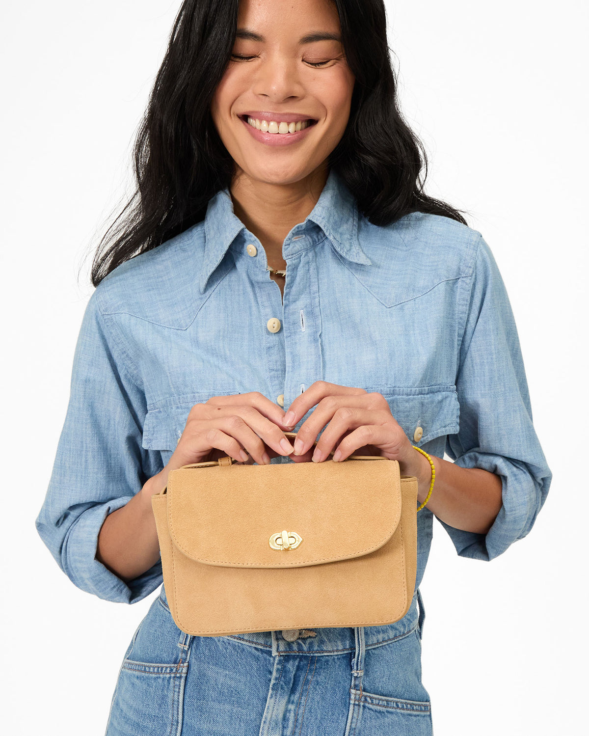 Kathryn as a top handle bag