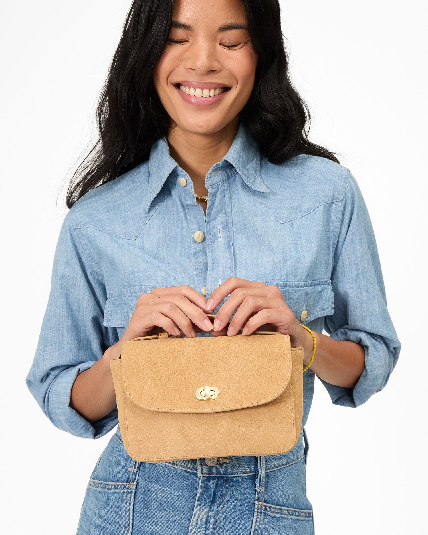 Kathryn as a top handle bag