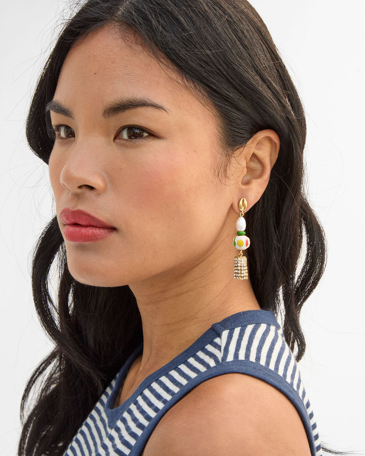 L'Ete Statement Earrings on Sandra