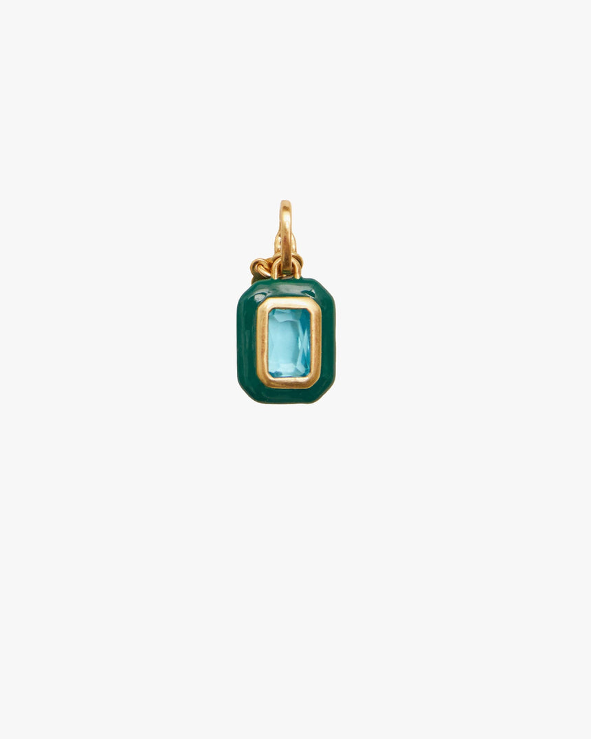 Clare V. Enamel Barrel Chain Bracelet CVJ 1000506