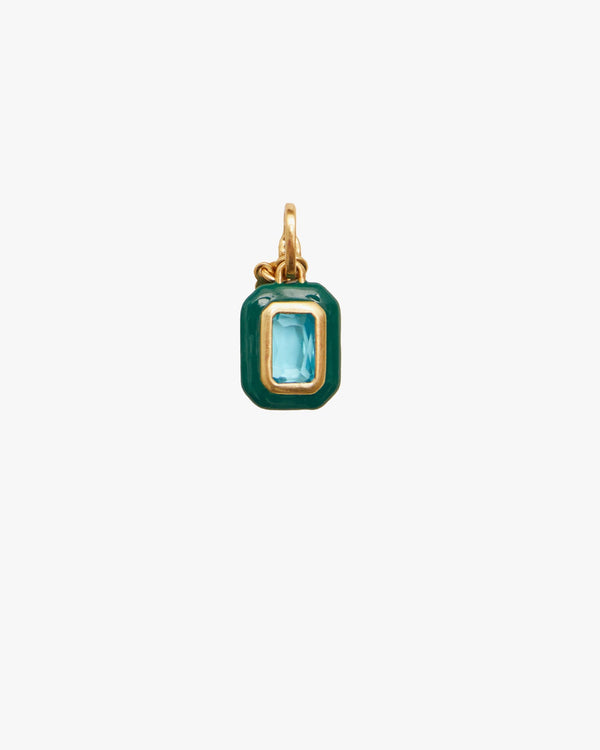 La Colorblock Gemme Charm