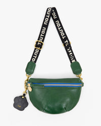 La Paw Keychain with Gold Foil Monogram on Petite Fanny