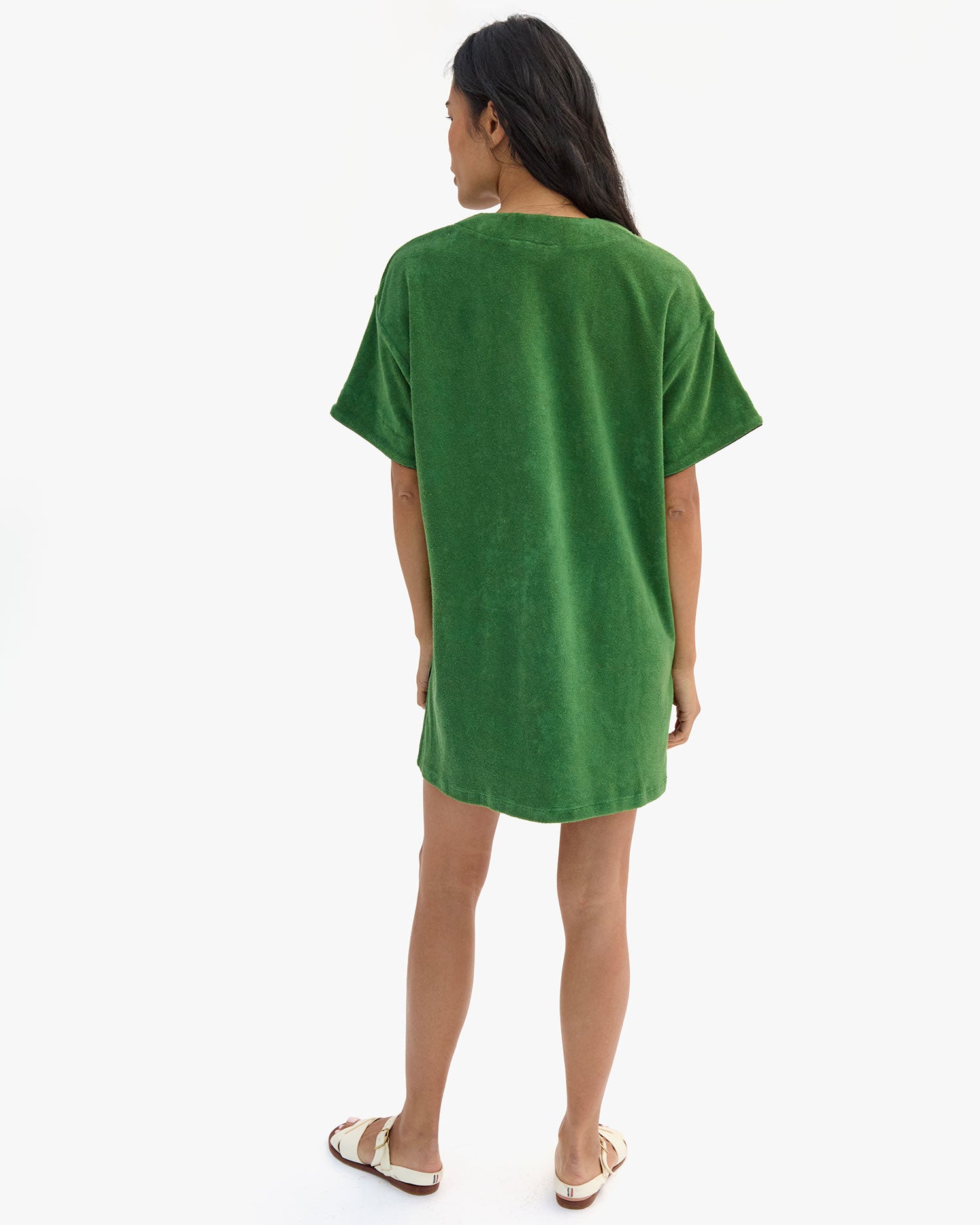 Clare V. La Plage Dress Basil Clare V. La Plage Dress Basil