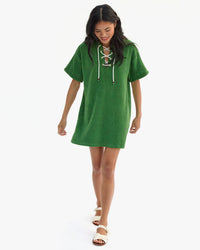 Sandra wearing Le Plage Dress