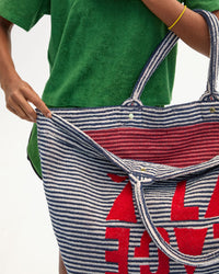 La Plage Tote interior view